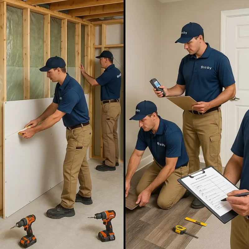 Repairs and Reconstruction process in Columbia, KY